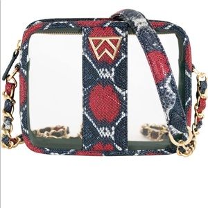 Clear Mingle Mingle Mini Crossbody Bag